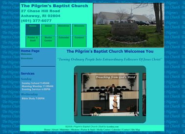 The Pilgrim's Baptist Church, Ashaway, RI